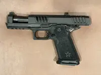 Staccato HD P4.5 Premium Package, X Serrations, DLC Sight Block Barrel, OC