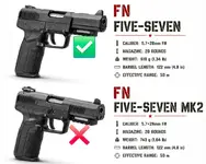 FN Five SeveN USG/IOM/MK1 Model