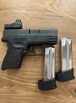 XD-9 Subcompact, w/ Burris Fast Fire 3