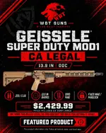 GEISSELE SUPER DUTY MOD1 13.9" DDC — CALIFORNIA LEGAL — $2,429.99