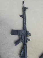 Various shotguns, kel tec su16, ar15s