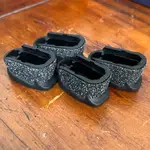 4x Strike Industries +2 Magazine Extensions w/ Talon Grips - Glock 42