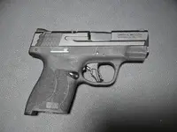 Smith and Wesson MP Shield Plus 9mm w/ spare optic ready slide