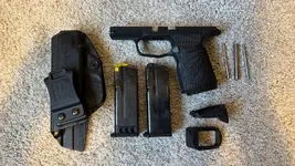 P365 XL Wilson Combat grip plus extras - Manteca