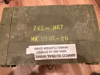 YUGO M67 7.62×39 124GR CRATE ammo