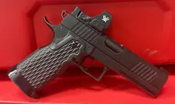 Pending sell to TK556. RARE Titanium Infinity SVI 4.5” 2011 9mm Two Island barrels / Ported / Optic Cut / Like New / Bay Area