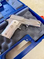 1997 Colt Officer ACP MK IV Enhanced Bright Stainless Steel NIB