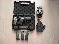 Sig Sauer P365 (CA Compliant) – Like New + Extras