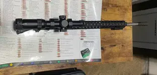 Compete Upper 223 Wylde Barrel 20" with Vortex Strike Eagle Scope