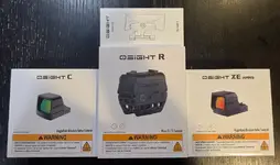 Osight red dot optics C, XE & Osight R