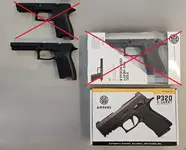 Sig P320 grip modules and P320 BB Gun - Lake Forest