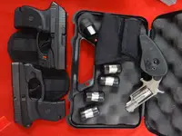 Ruger LCP "1", 2nd gen, NAA Mini, Phoenix Arms HP22 w/HP25 conversion parts, IE/HD