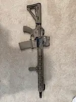 KAC complete rifle KS4 with KAC sandcutter  and KAC stubby