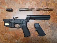 BCM Pistol Lower - DROS'd as Semi, w/ Extras