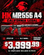 HK MR556 A4 — CALIFORNIA LEGAL — $3,999.99