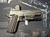 Off Roster Tisas 1911 Night Stalker .45ACP 5” with Mods!