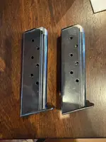 Set of two Heckler & Koch Factory HK P9s 7 round .45 magazines, Excellent