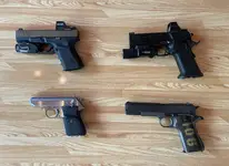 Platypus, G19, 1911, PPK/S
