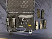 Sig P229R 9mm w/ 6 mags + JMCK IWB holster - Buena Park