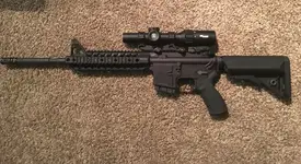 LMT Defender 2000 w/enhanced bolt and Sig Tango6
