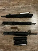 KAK 16" Rifle Length, Foxtrot Mike FM-15 16", Del-Ton Midlength FSB