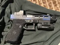Glock 22 gen 3 - 9mm converted