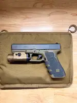 Gen3 G17 OD with Talon Grips + TLR-1 HL FDE