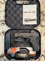 Glock 43X MOS w/Radian Ramjet Afterburner + optic & light