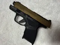 Hellcat 9 mm micro, compact two tone