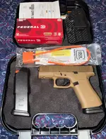 Brand New Glock 43x MOS Coyote