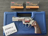 2020 Colt Python 4.25” Stainless + Ammo