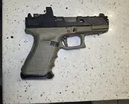 Od green gen 3 glock 19/ glock 21/20