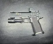 CNC Gunworks Akira 4.6" 9mm Pistol, DLC
