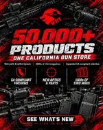 50,000+ PRODUCTS — ONE CALIFORNIA GUN STORE
