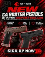 NEW CA ROSTER PISTOLS — SIGN UP FOR IN-STOCK ALERTS