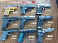 Glock 49, 43x, RXM, CZ P10-c, P10-s Ported, Shadow 2, Kimber 2k11, Fusion xp-pro 2011 - Chico