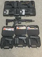 AR Pistol/ Glock 17 Gen 6, Glock 43x, Glock 43, Canik Rival Darkside, Canik Rival Lipsey Edition