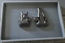 Magpul Pro Mbus sight set, Diamond Bar