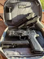P320 (off roster), S&W Shield Plus(on roster) & Echelon 4.0C (on roster)