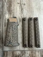 Vz stipple grip and m lok side panels