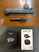 P365 XL 3.7” Tacops Slide & Barrel, OLight, OSight