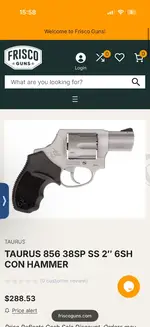 Taurus 856 .38