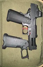 AF Romulus 3.5in Comp DS 1911 with Icarus Precision Grip Module