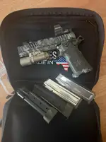 Staccato XC – 定制迷彩/Holosun/SureFire/Extra Mags – 状况良好