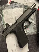 Glock 34 cerakote/ optic milling/ bob cut..