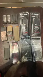 Glock, FN, M&P magazines