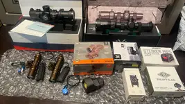 Vortex, Primary arms, Holosun, Olight, steiner, optics