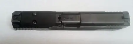 S&W M&P 2.0 Optics Ready Complete Upper + DPP Titanium Plate,  Primary Arms LPVO 1-6x