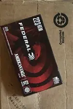 .223 Federal AMERICAN EAGLE 62/ 9mm Magtech 115 grain