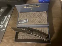 Benchmade 15085BK-2601 Mini Crooked River
